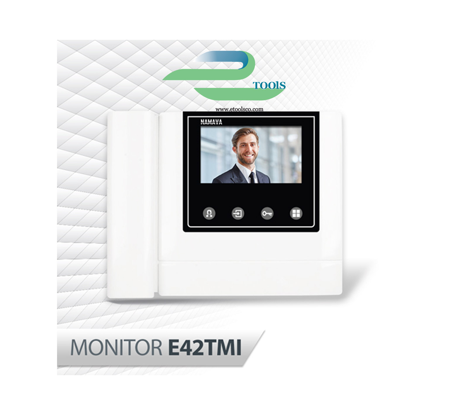 مانیتور آیفون تصویری نماوا E42TMI